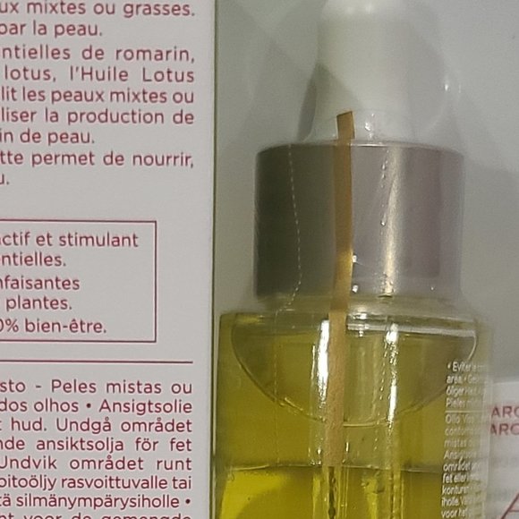 NIB ✅ SEALED CLARINS Lotus Treatment Oil 30mL / 1 oz ⭐ SEALED IN BOX - Picture 10 of 11